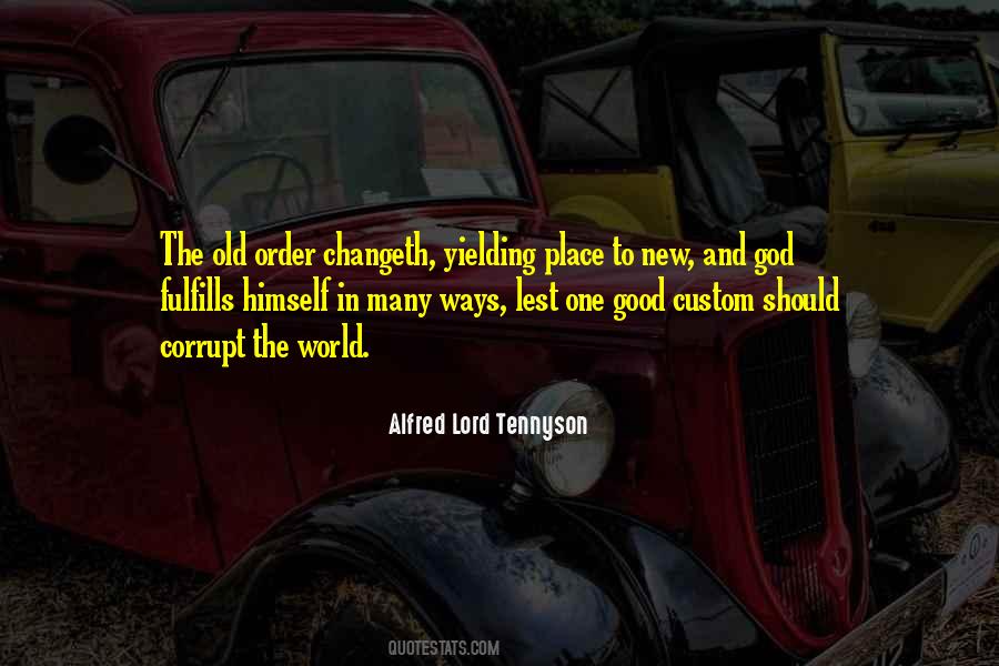 Alfred Lord Tennyson Quotes #1443353