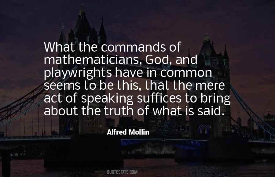 Alfred Mollin Quotes #1715736