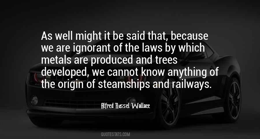 Alfred Russel Wallace Quotes #934349