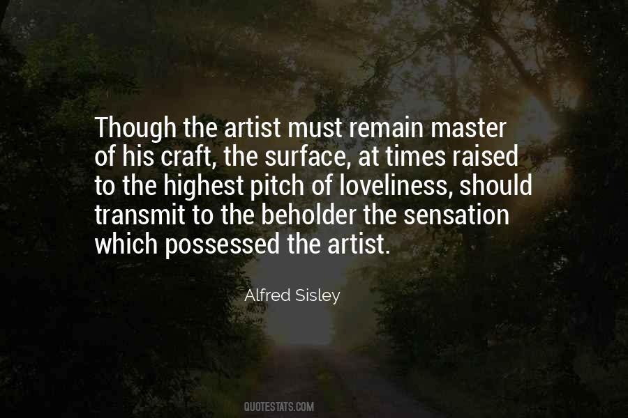 Alfred Sisley Quotes #1849077