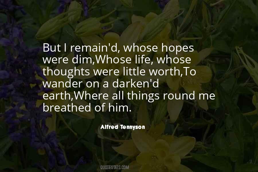 Alfred Tennyson Quotes #96091