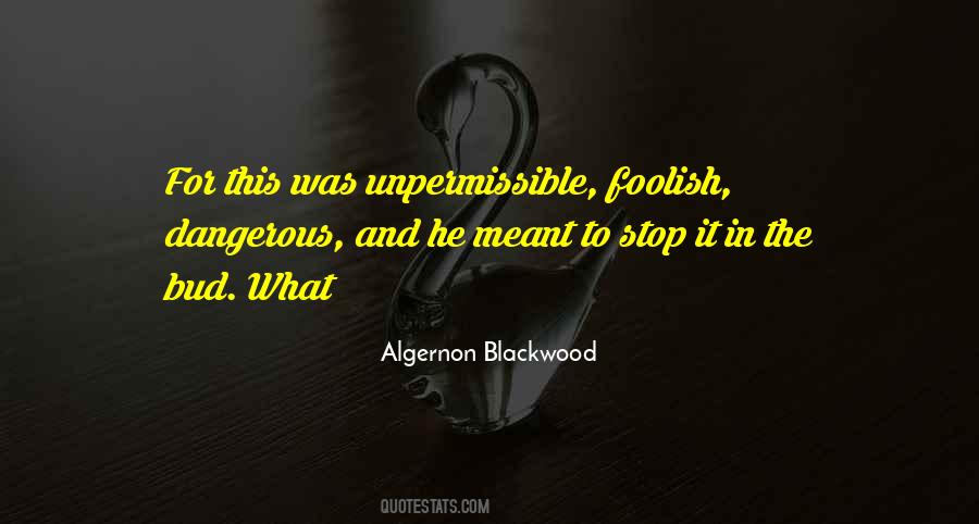 Algernon Blackwood Quotes #355392