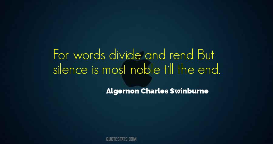 Algernon Charles Swinburne Quotes #1595773