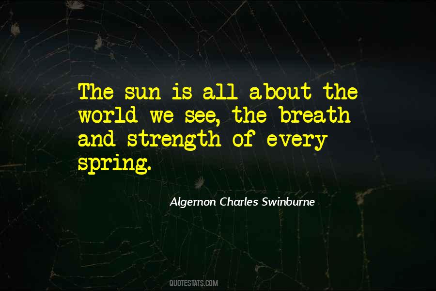 Algernon Charles Swinburne Quotes #61647