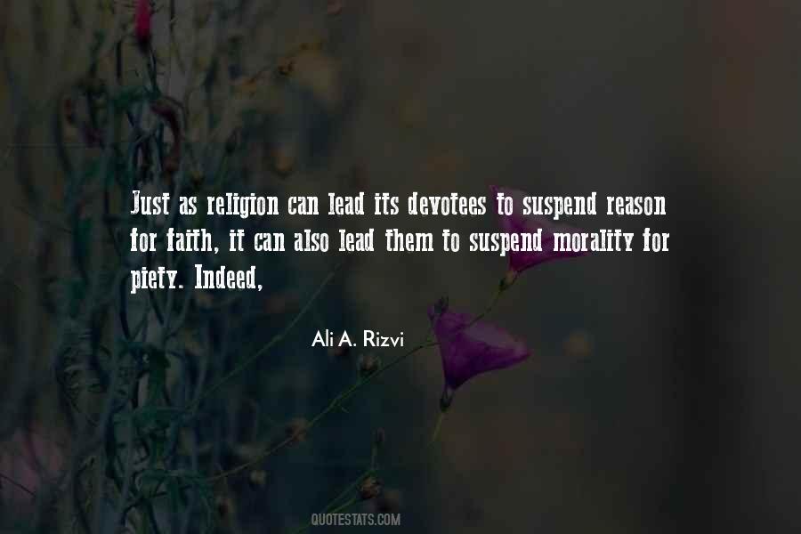 Ali A. Rizvi Quotes #1377835