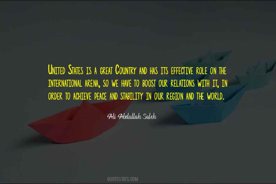 Ali Abdullah Saleh Quotes #124621