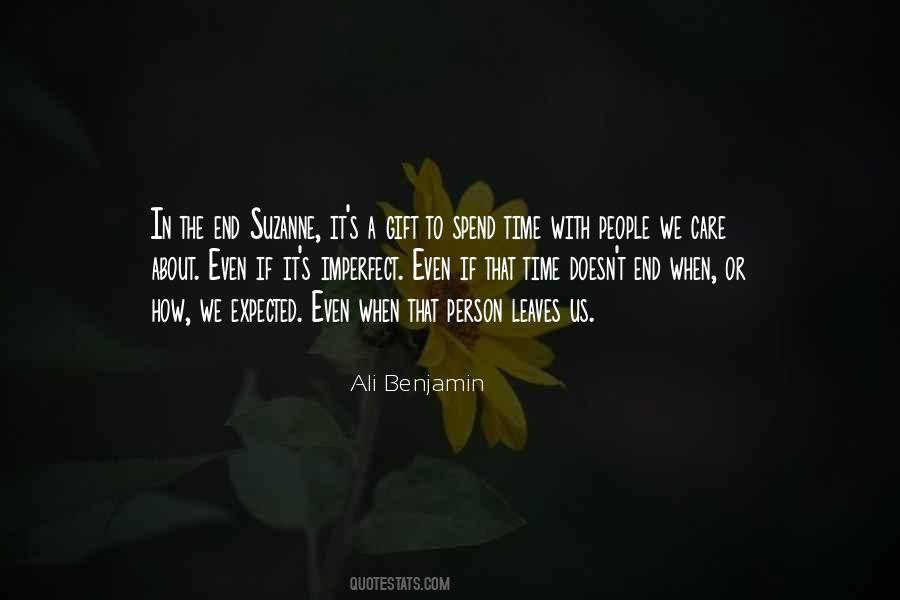 Ali Benjamin Quotes #790269