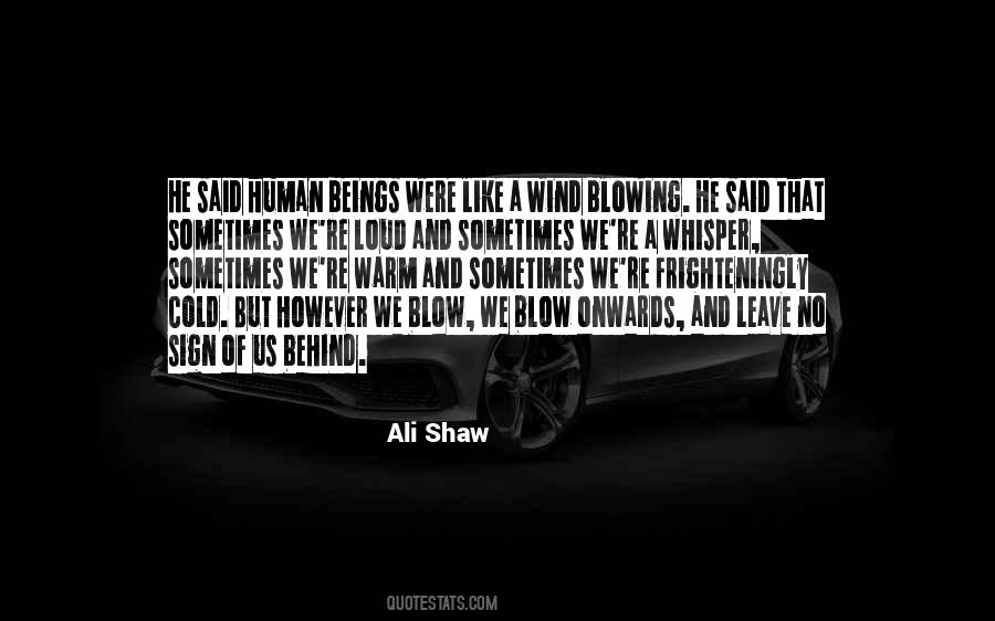 Ali Shaw Quotes #1094526