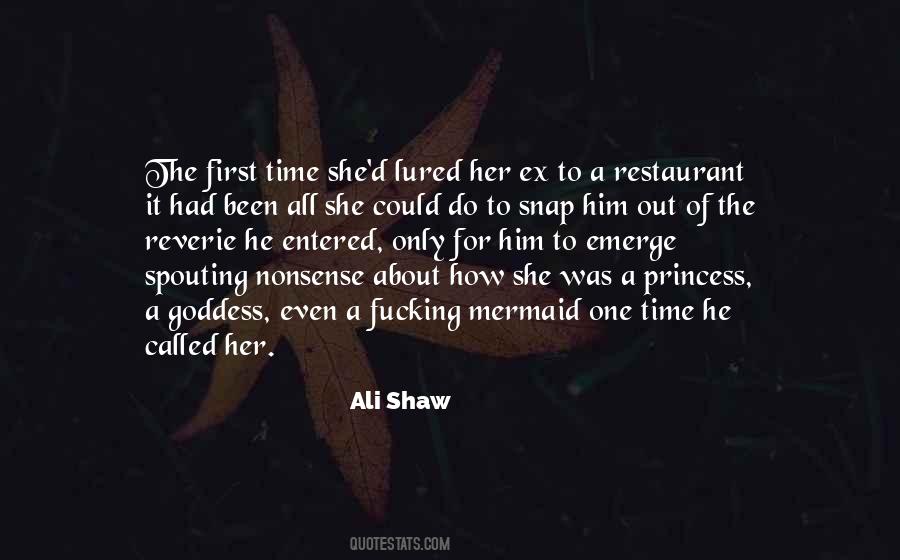 Ali Shaw Quotes #1205770