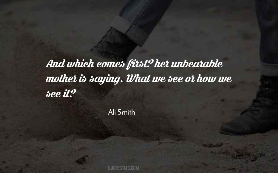 Ali Smith Quotes #1000919