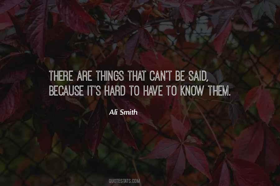 Ali Smith Quotes #262645