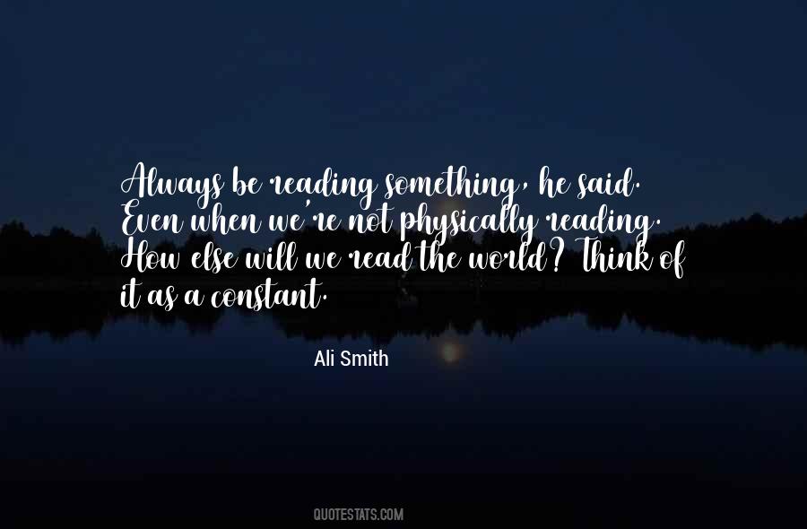 Ali Smith Quotes #957247