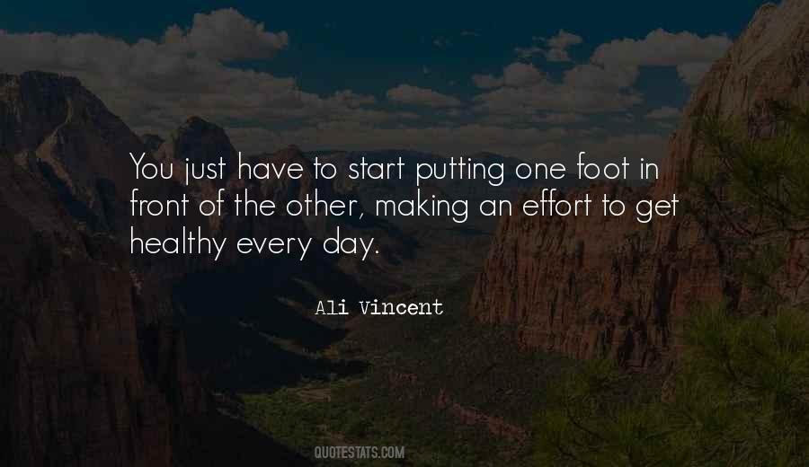 Ali Vincent Quotes #43959