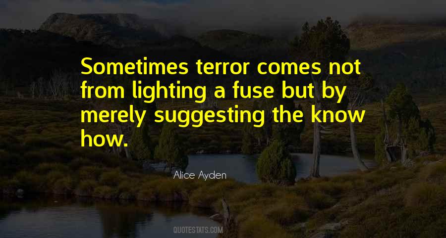 Alice Ayden Quotes #699323