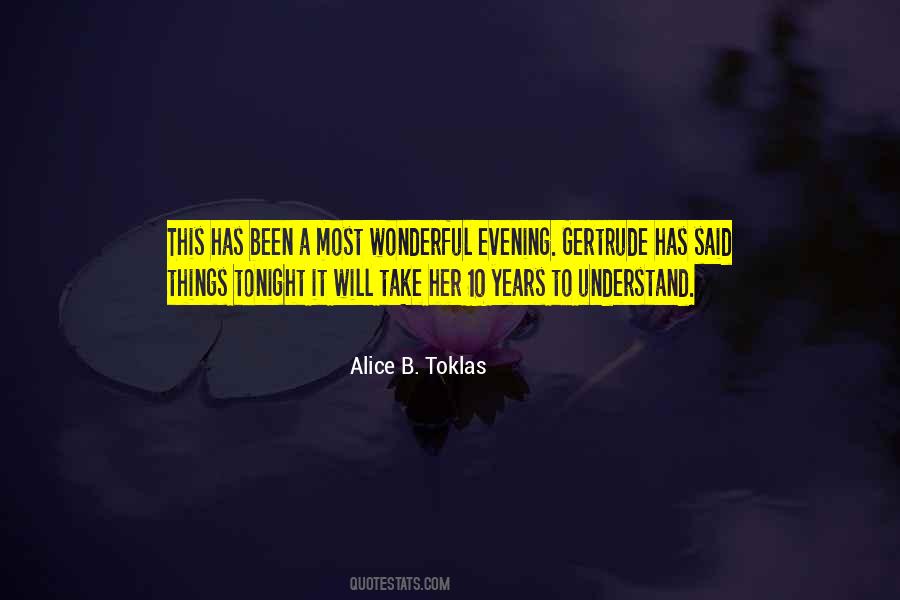 Alice B. Toklas Quotes #1329241