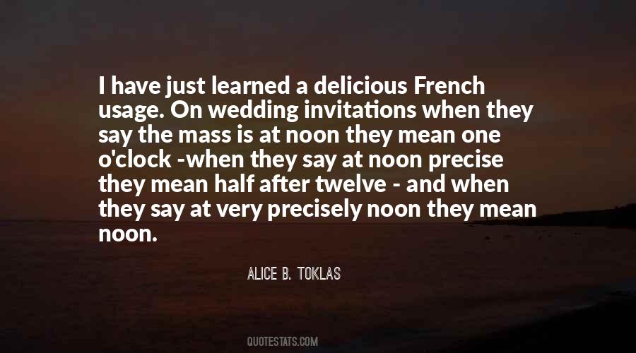 Alice B. Toklas Quotes #1502148