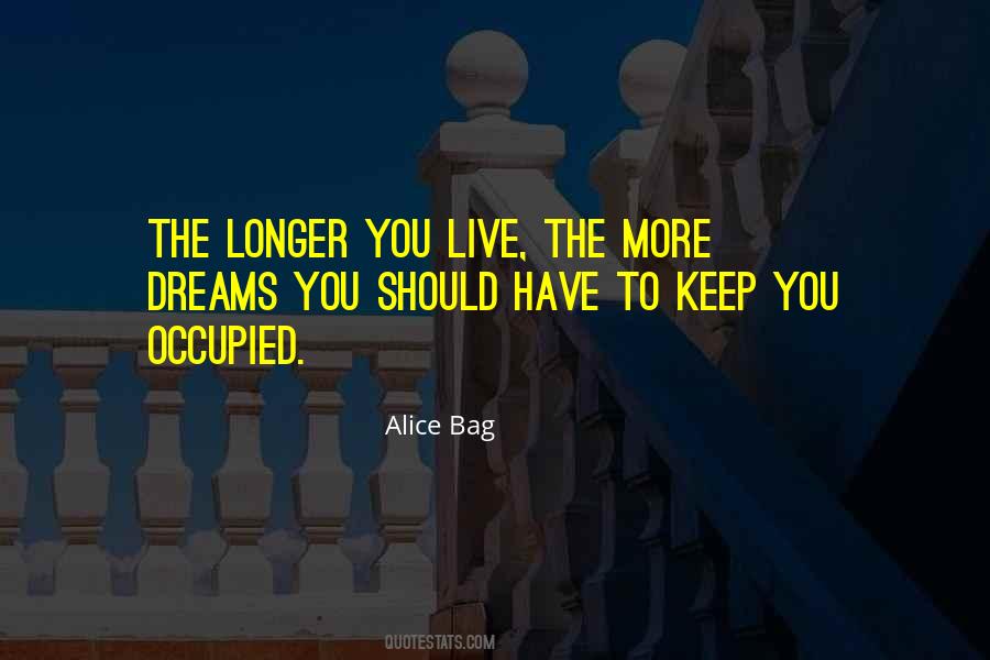 Alice Bag Quotes #854537