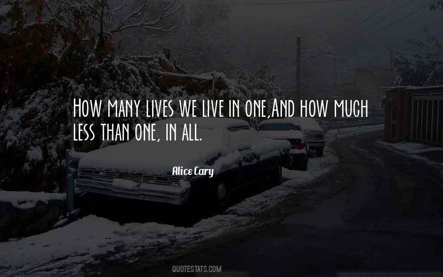 Alice Cary Quotes #274317