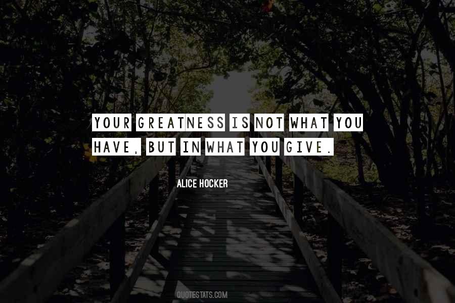 Alice Hocker Quotes #1494586