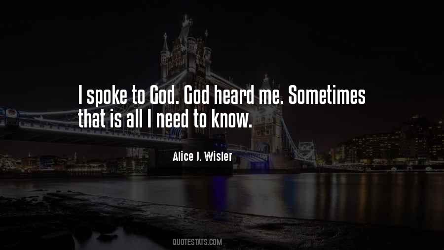 Alice J. Wisler Quotes #1259685