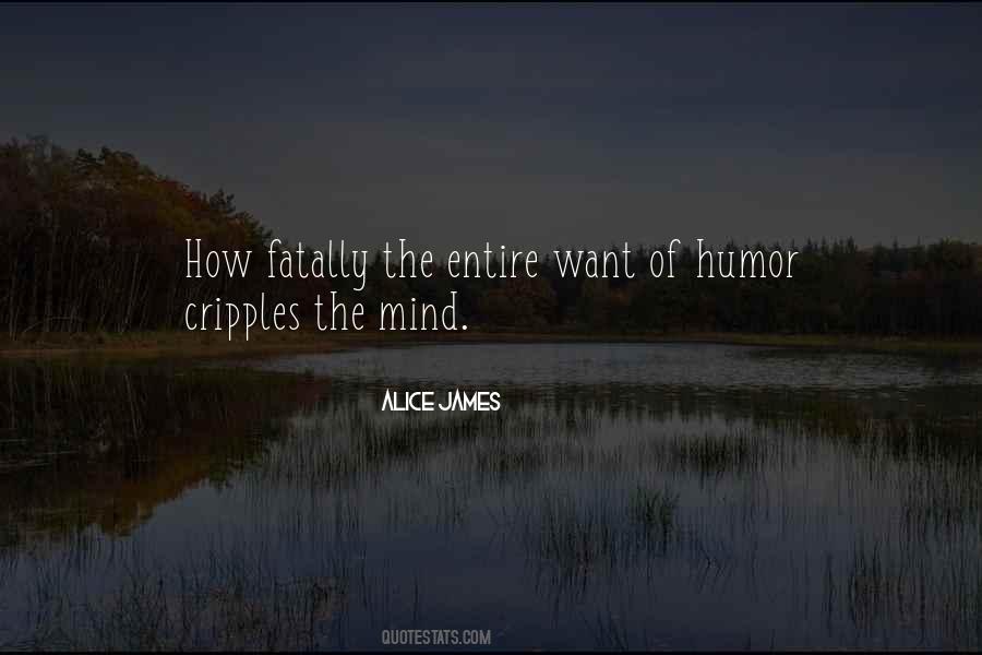 Alice James Quotes #1635524