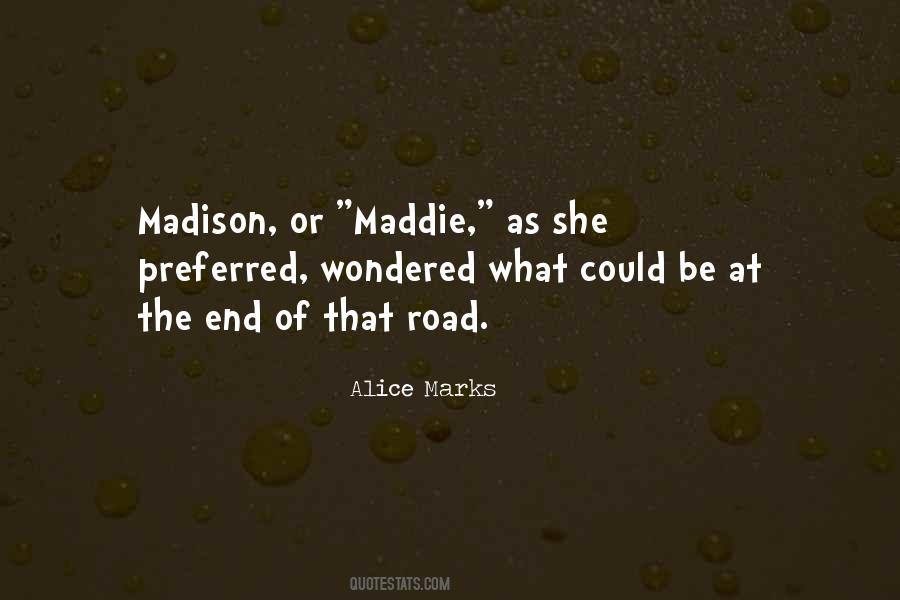 Alice Marks Quotes #184190 Alice Marks Quotes #184190