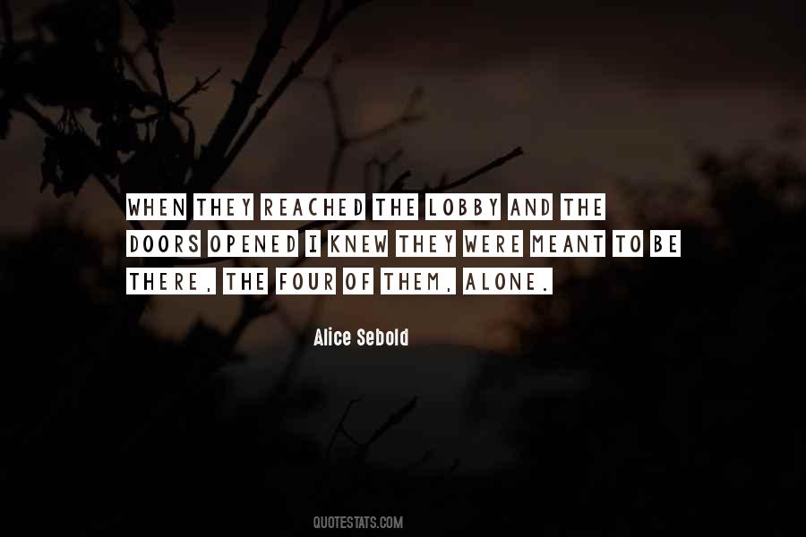 Alice Sebold Quotes #391232