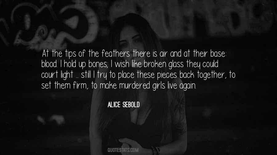 Alice Sebold Quotes #578810