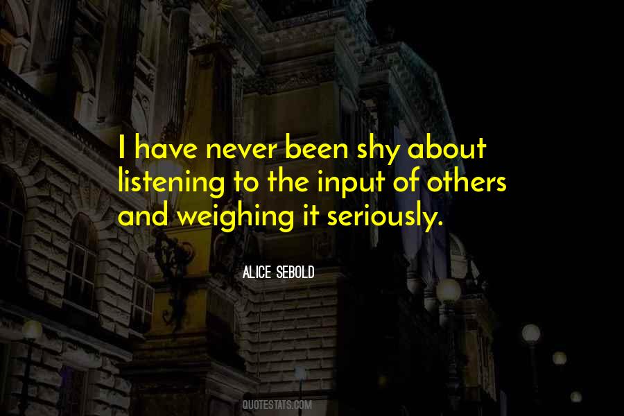 Alice Sebold Quotes #692041