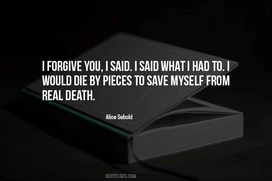 Alice Sebold Quotes #742762