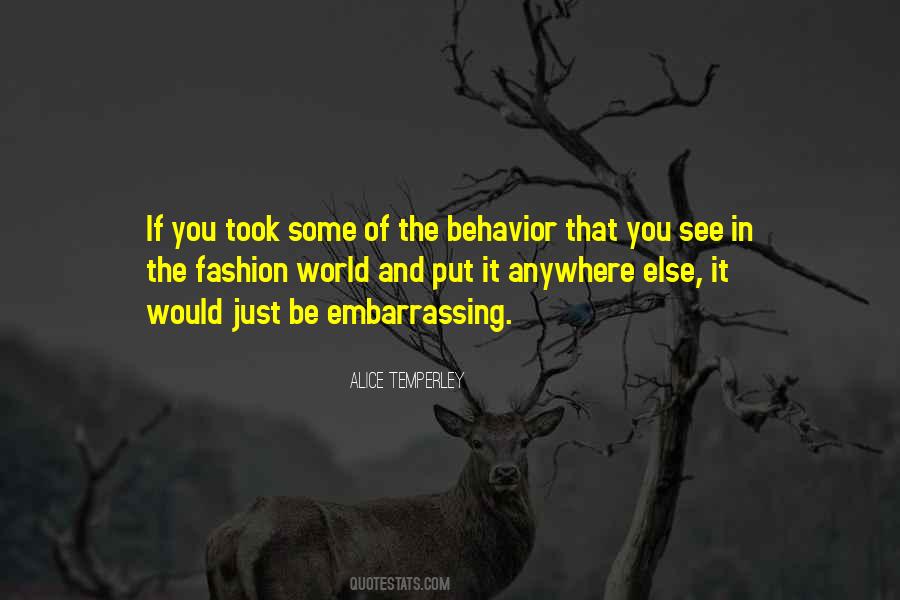 Alice Temperley Quotes #625145