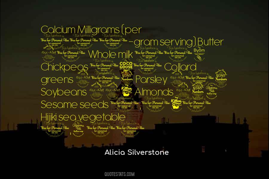 Alicia Silverstone Quotes #1196062