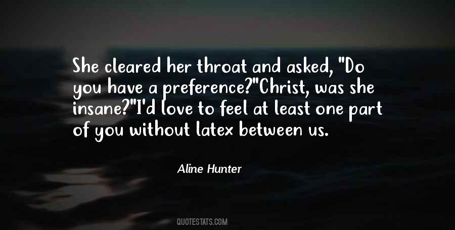 Aline Hunter Quotes #76502