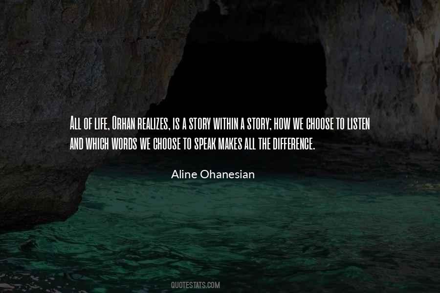 Aline Ohanesian Quotes #963570