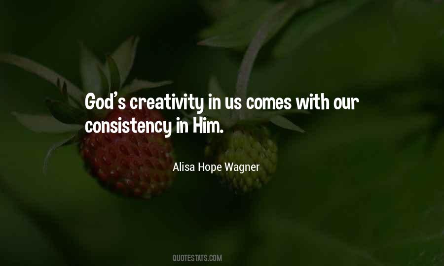 Alisa Hope Wagner Quotes #1602927