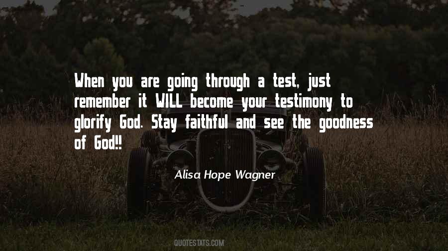 Alisa Hope Wagner Quotes #773679