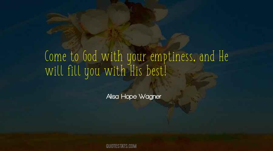 Alisa Hope Wagner Quotes #865562
