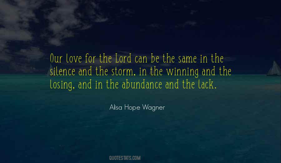 Alisa Hope Wagner Quotes #905748