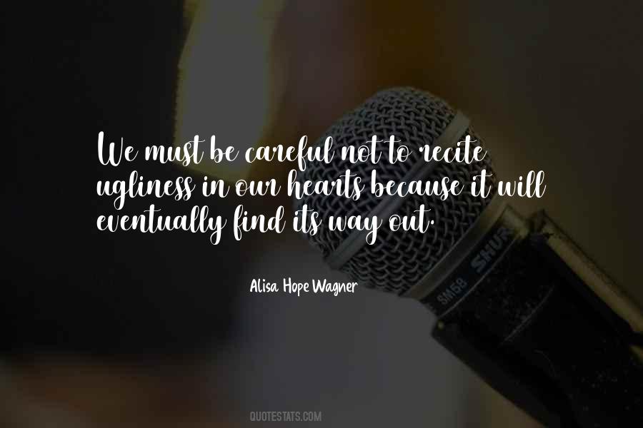 Alisa Hope Wagner Quotes #97891