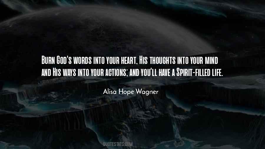 Alisa Hope Wagner Quotes #988099