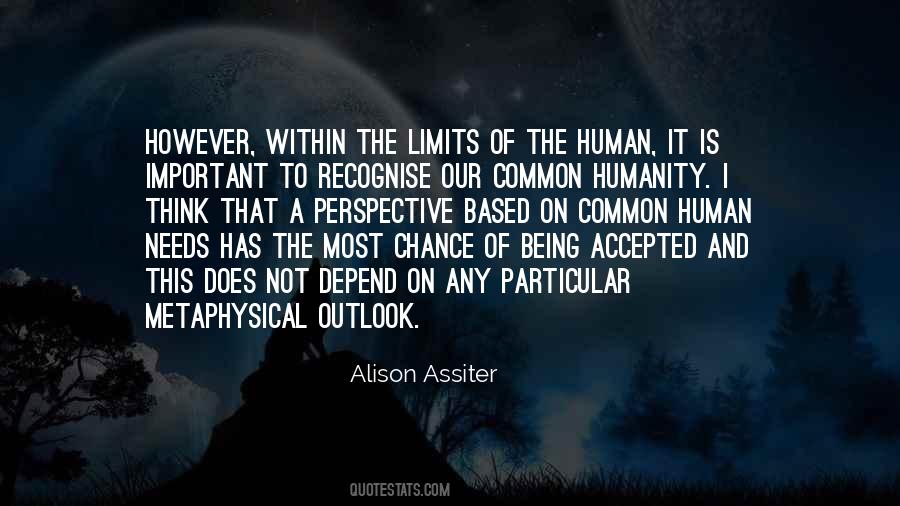 Alison Assiter Quotes #1071214