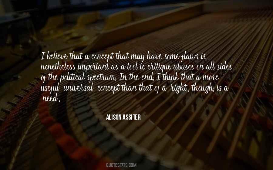Alison Assiter Quotes #760082