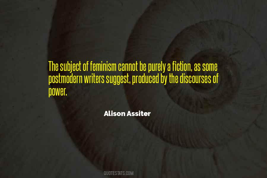 Alison Assiter Quotes #942117