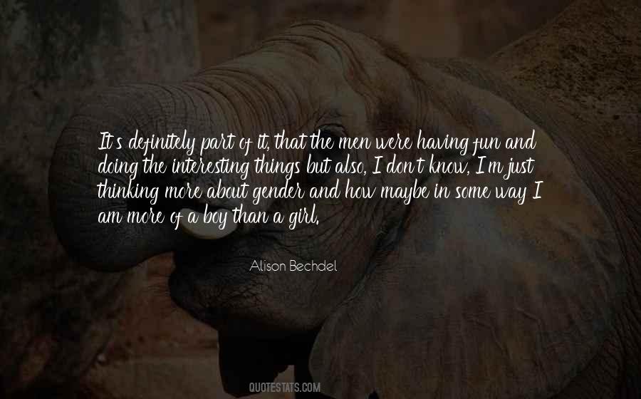 Alison Bechdel Quotes #1574226