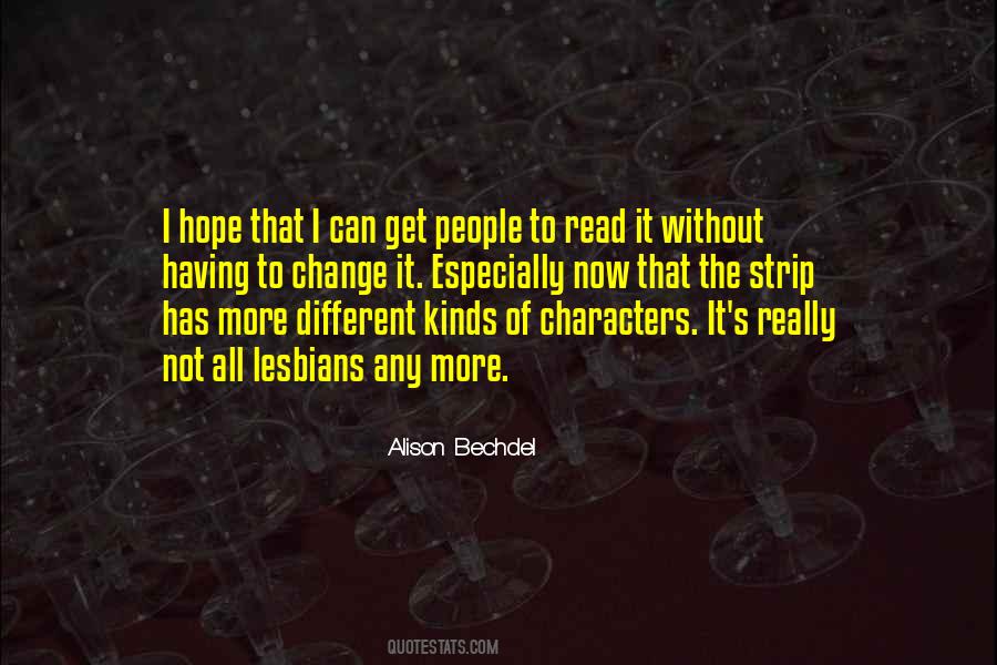 Alison Bechdel Quotes #44691