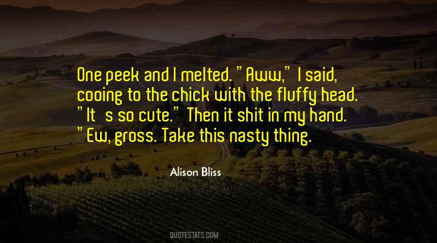 Alison Bliss Quotes #692501