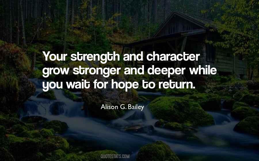 Alison G. Bailey Quotes #1287885