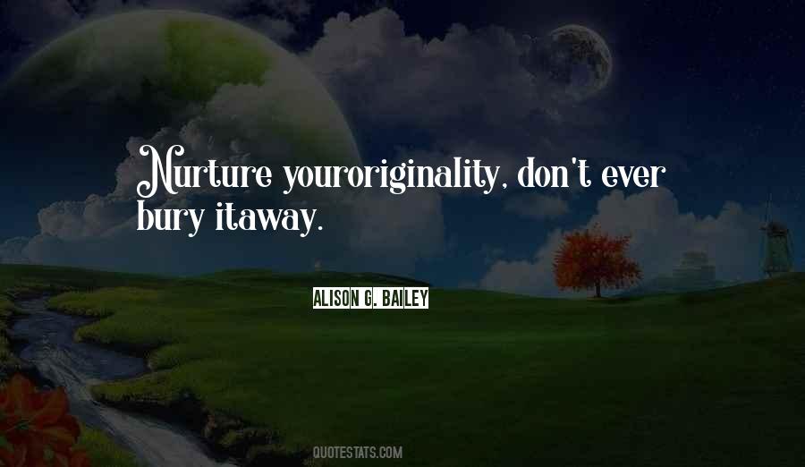 Alison G. Bailey Quotes #1480939