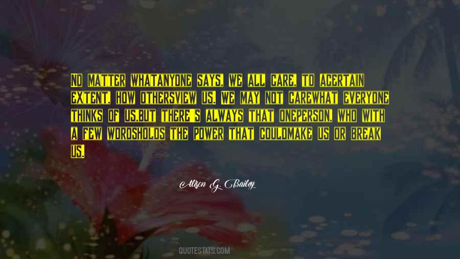Alison G. Bailey Quotes #1732786