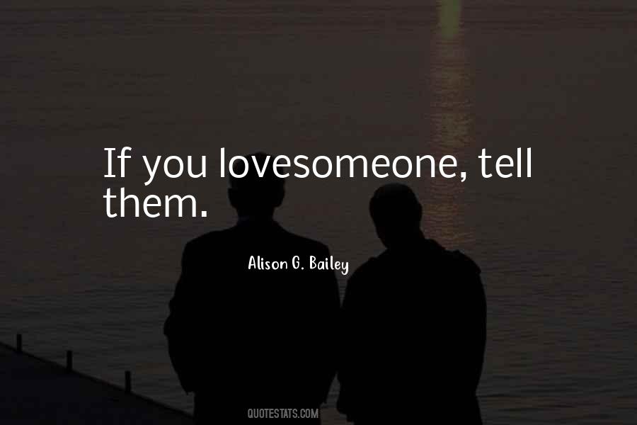 Alison G. Bailey Quotes #1836567